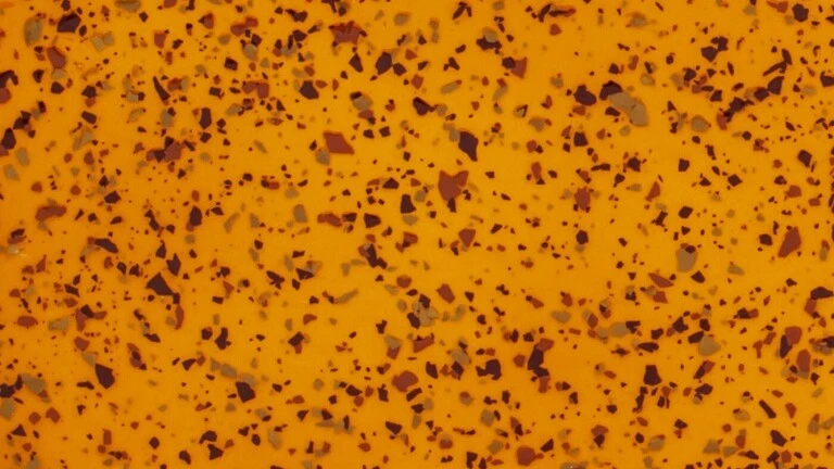 RAL 2000, hnedé, okrové a oranžové chipsy