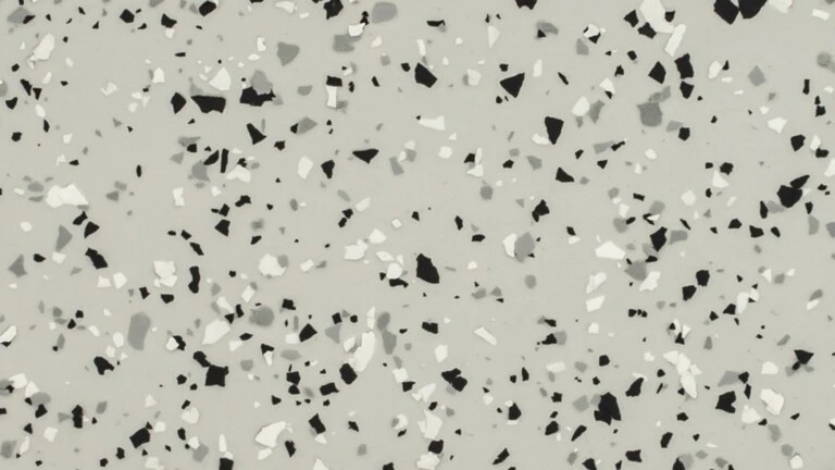 RAL 7035, biele, čierne a šedé chipsy