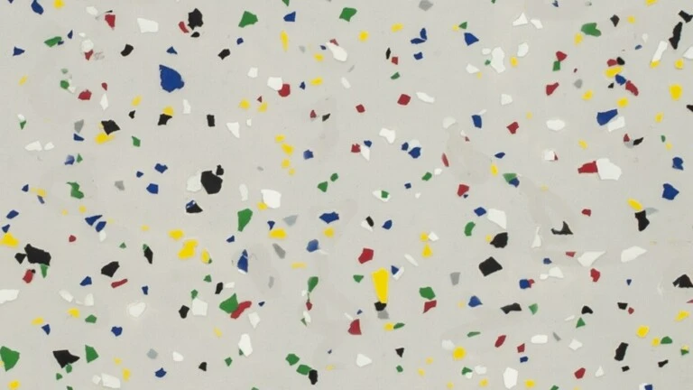 RAL 7035, viacfarebný posyp - chipsy