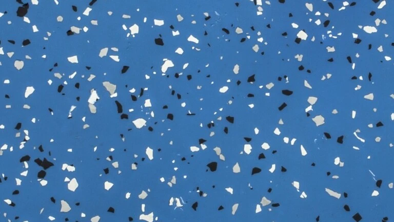 RAL 5015, biele a čierne chipsy