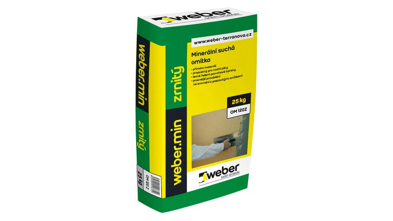 webermin - Šľachtená minerálna omietka