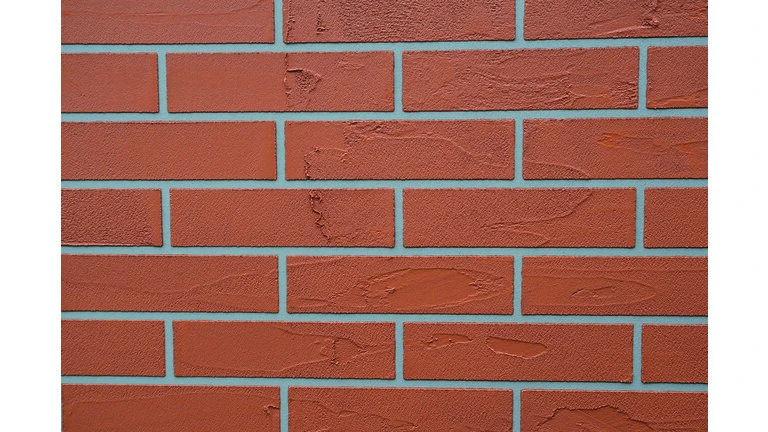 Výsledná podoba tehlovej dekoratívnej omietky