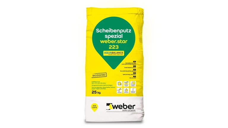 weber.star 223 aquaBalance - Šľachtená minerálna omietka