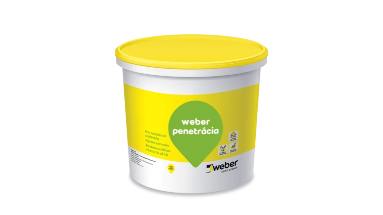 weber penetrácia - Penetračný náter na nasiakavé podklady