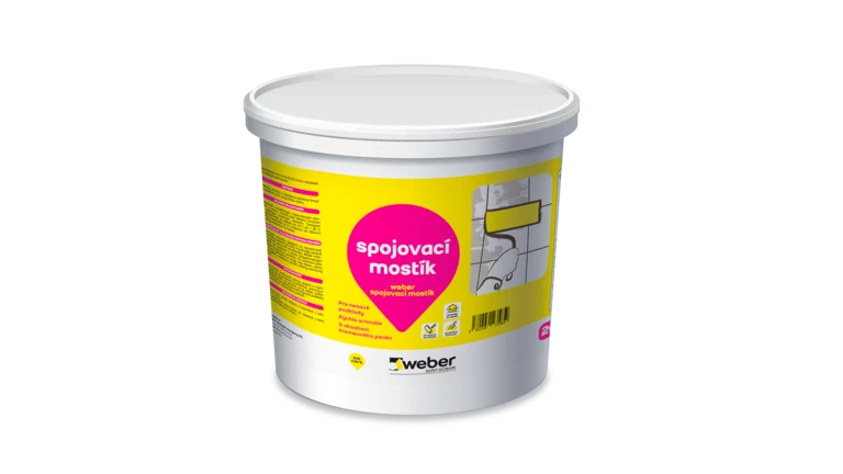 weber spojovací mostík - Penetračný náter na nenasiakavé podklady s obsahom plniva na zvýšenie priľnavosti