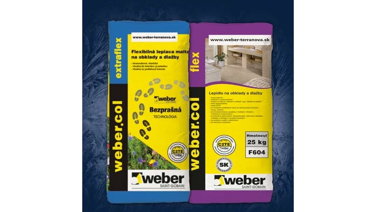 Zimná sezóna s lepidlami na obklady a dlažby Weber