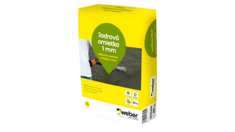 weberdur jadrová omietka 1 mm IN