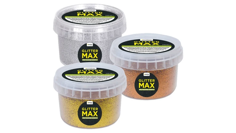 Weber Glitter MAX - silver, bronze, gold