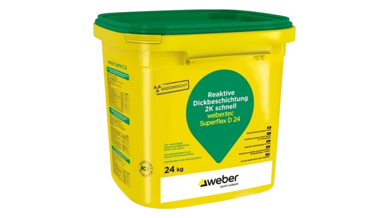 webertec Superflex D24 - Flexibilná dvojzložková hydroizolácia