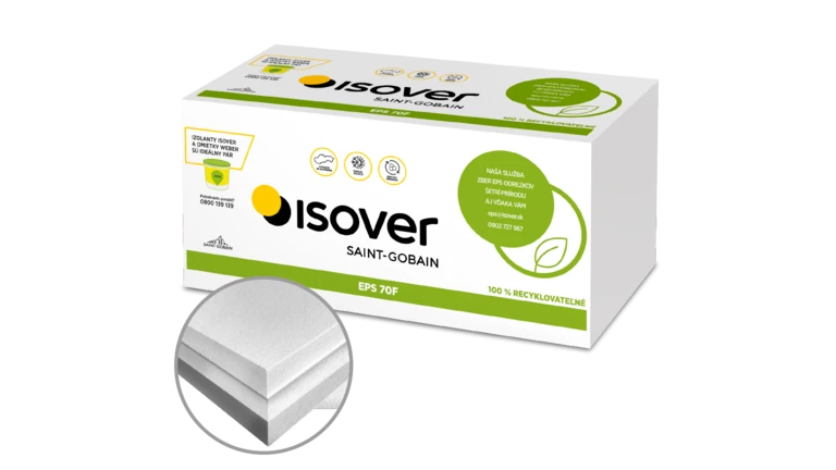 Isover EPS 70 - Biely fasádny polystyrén