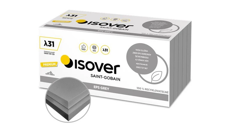 Isover EPS Greywall / EPS Greywall-L - Sivý polystyrén