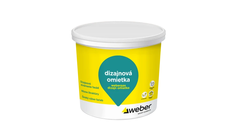 weberpas dizajnová omietka