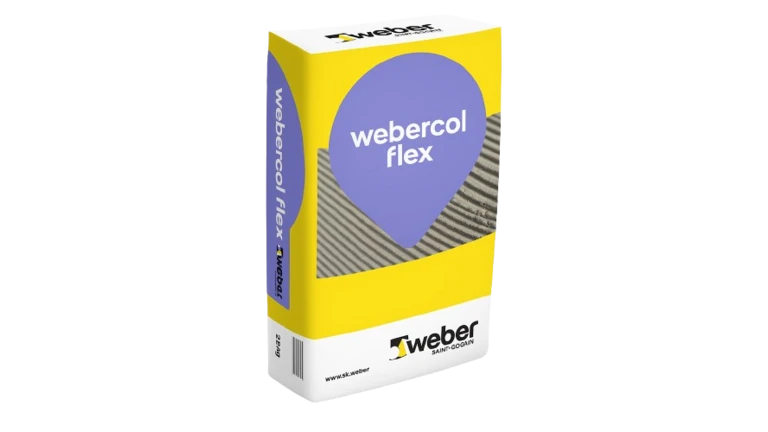 webercol flex - cementové lepidlo s vysokou prídržnosťou