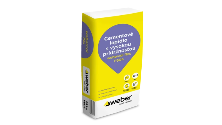 webercol flex - Cementové lepidlo s vysokou prídržnosťou
