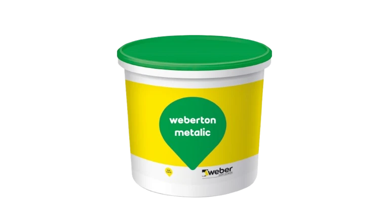 weberton metallic - Fasádny metalický náter