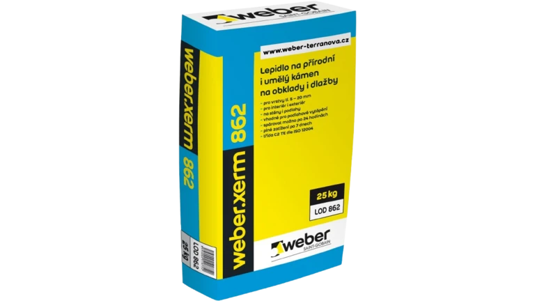 weberxerm 862 - Biele trasové lepidlo