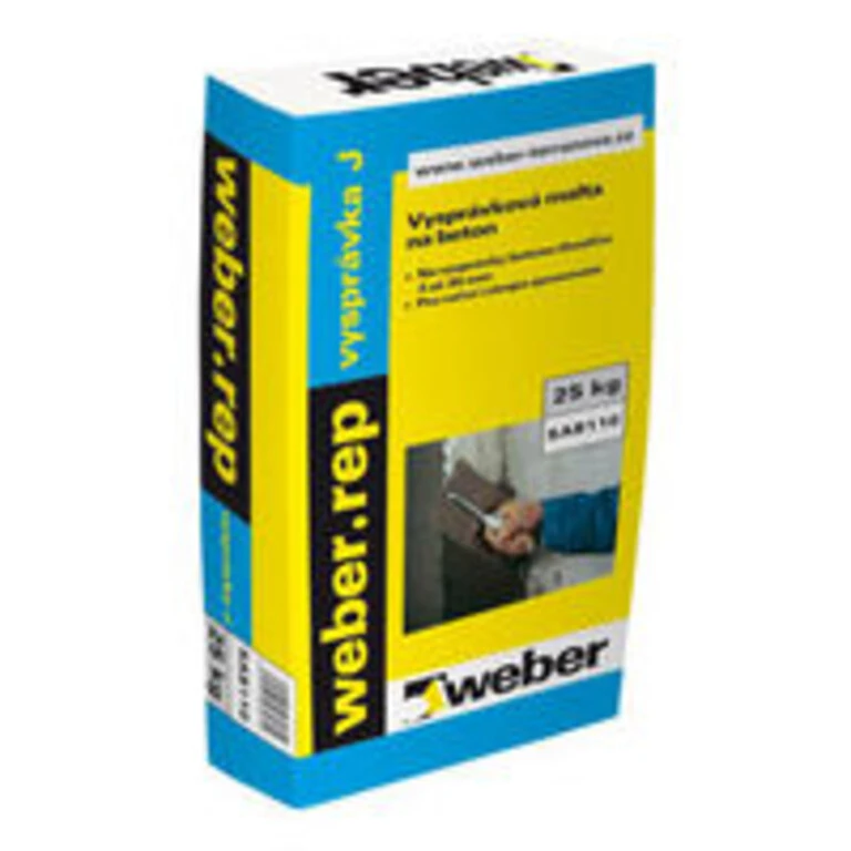 weberrep vysprávka J SV - Jemná reprofilačná malta