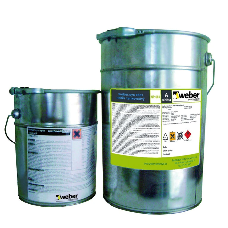 webersys epox náter tenkovrstvový - Epoxidový náter
