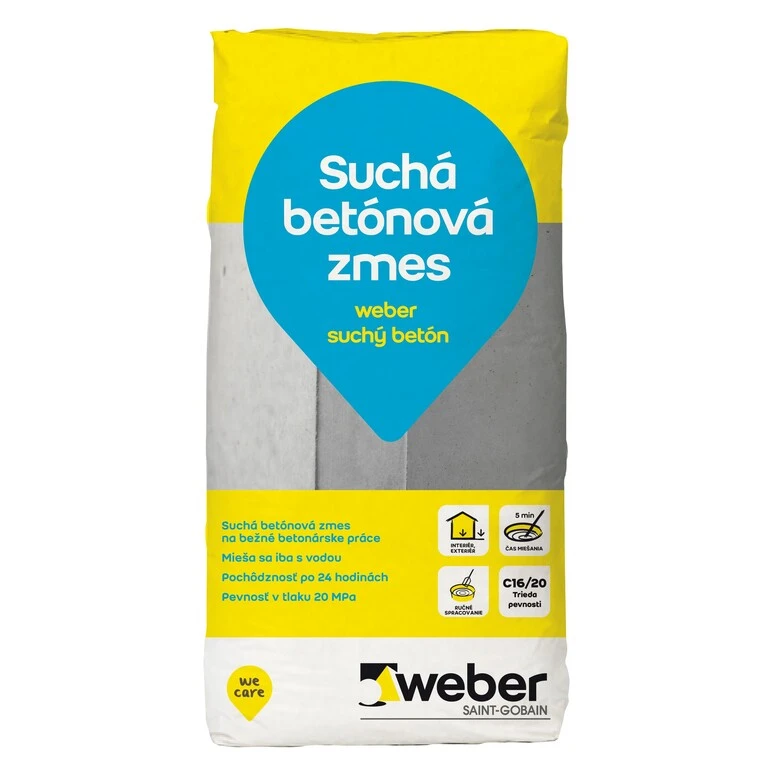 weber suchý betón - Suchá betónová zmes