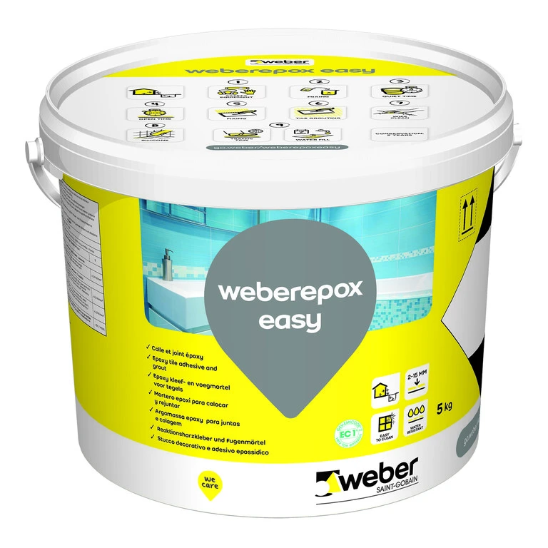 weberepox easy - Epoxidové lepidlo a škárovacia malta