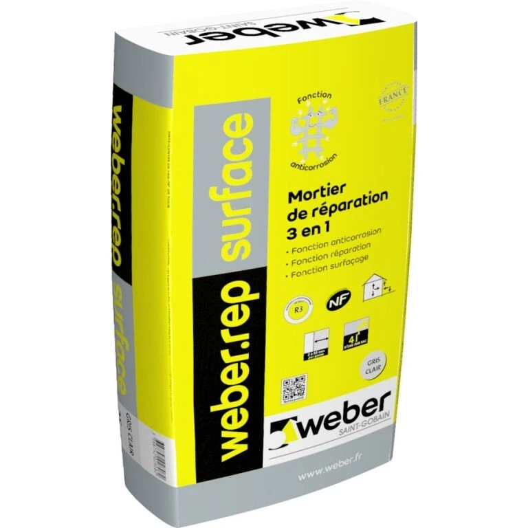 weberrep surface - Vysprávková malta na betón 3 v 1