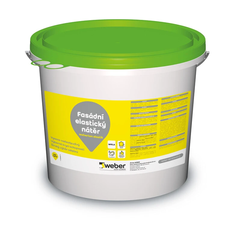 weberton elastik - Elastický fasádny náter