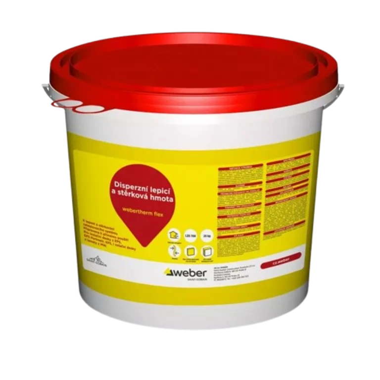 webertherm flex - Pružná lepiaca a výstužná malta