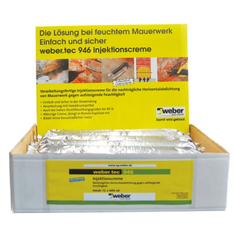webertec 946 - Krémová injektáž muriva