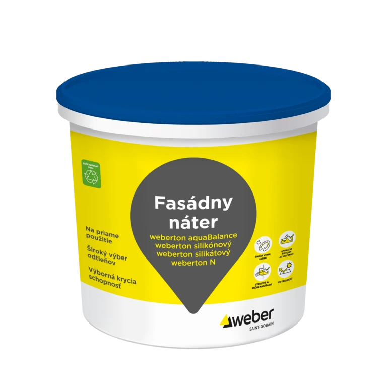 fasádny náter weberton aquaBalance