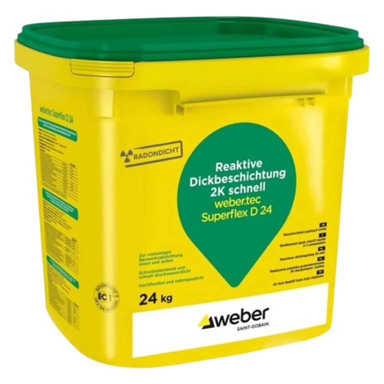 webertec Superflex D24 - Flexibilná dvojzložková hydroizolácia