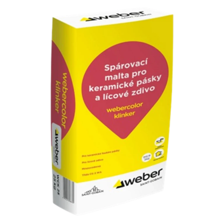 webercolor klinker - Špeciálna mrazuvzdorná minerálna škárovacia cementová malta webercolor klinker - Špeciálna mrazuvzdorná minerálna škárovacia cementová malta