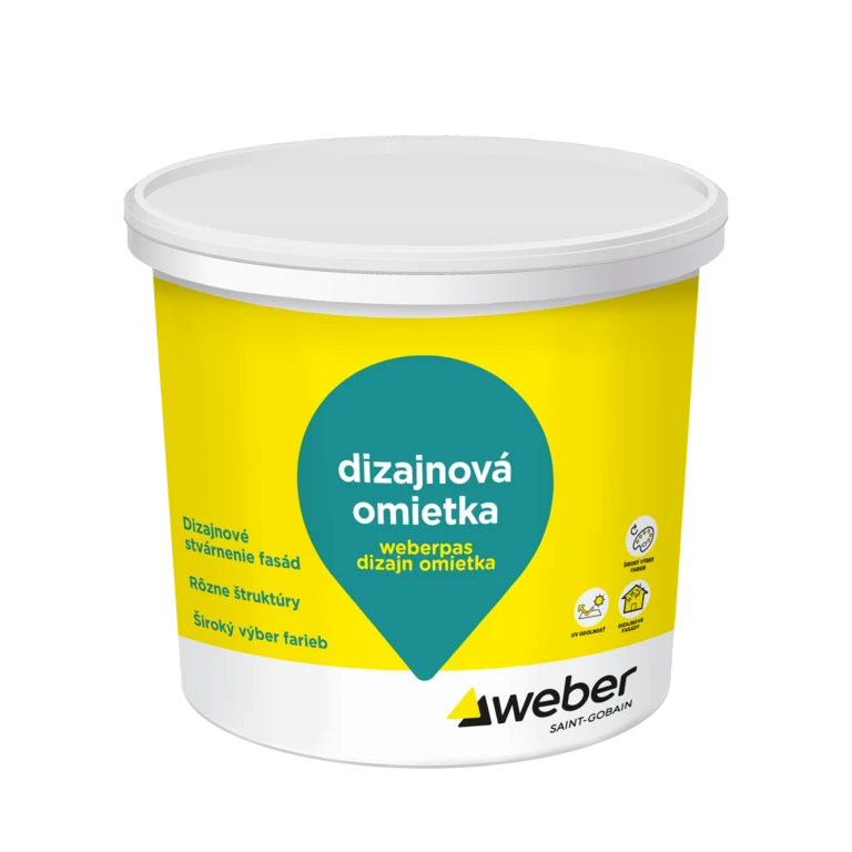 weberpas dizajnová omietka