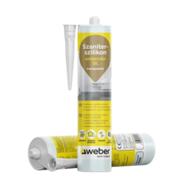 webercolor SIL - Flexibilný sanitárny silikónový tmel