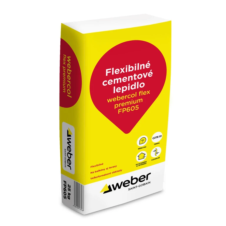 webercol flex premium - Prémiové lepidlo na obklady a dlažby