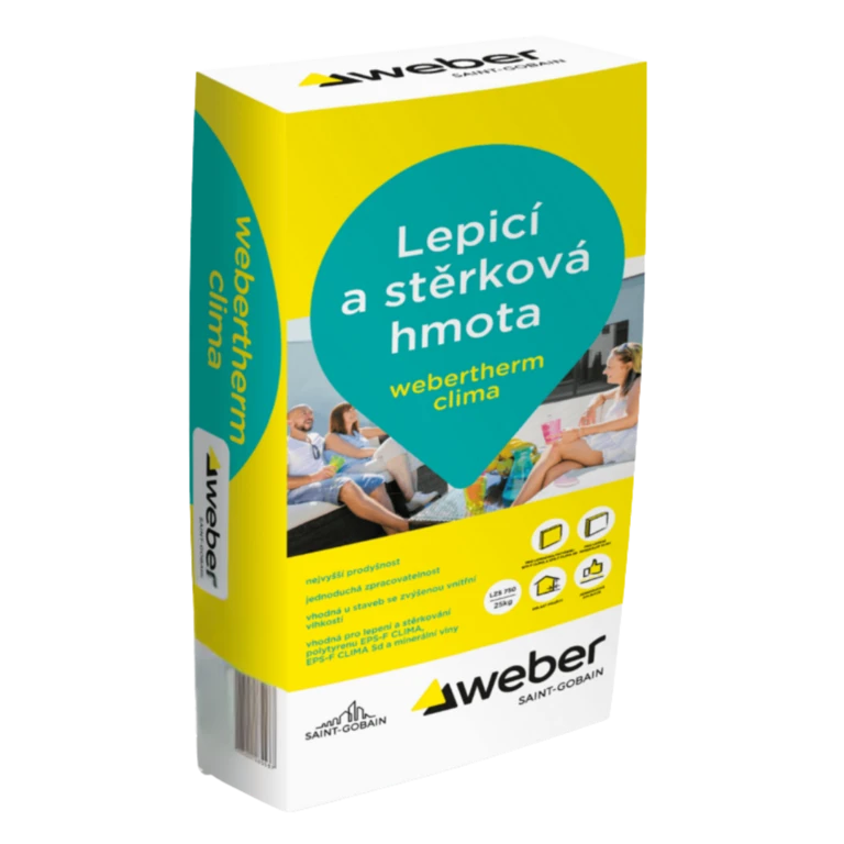 webertherm clima - Lepiaca a výstužná malta