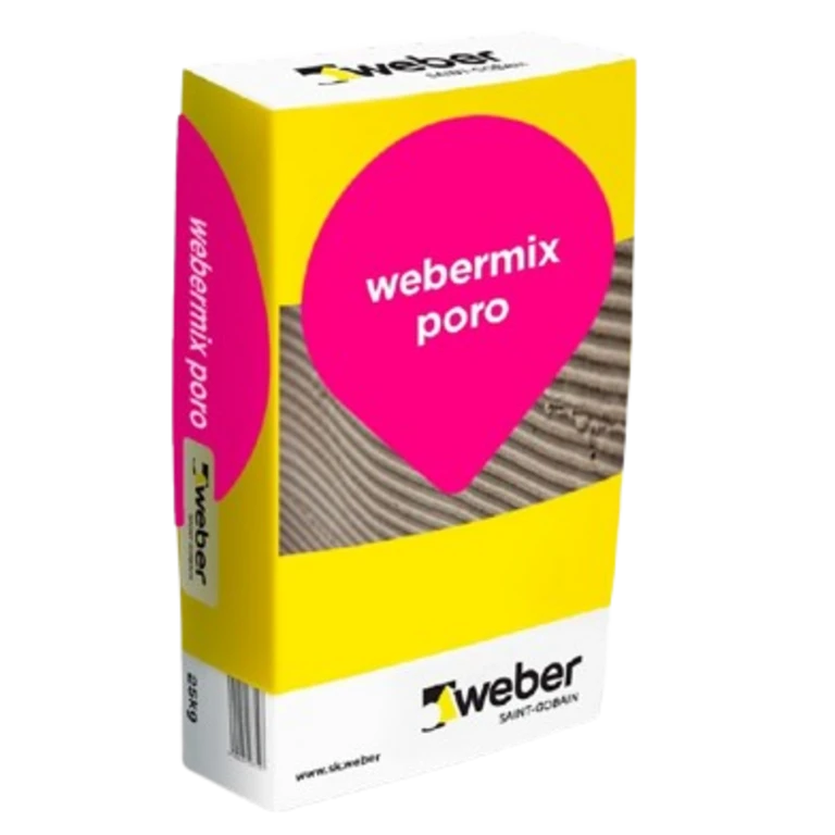webermix poro - Murovacia malta na porobetón
