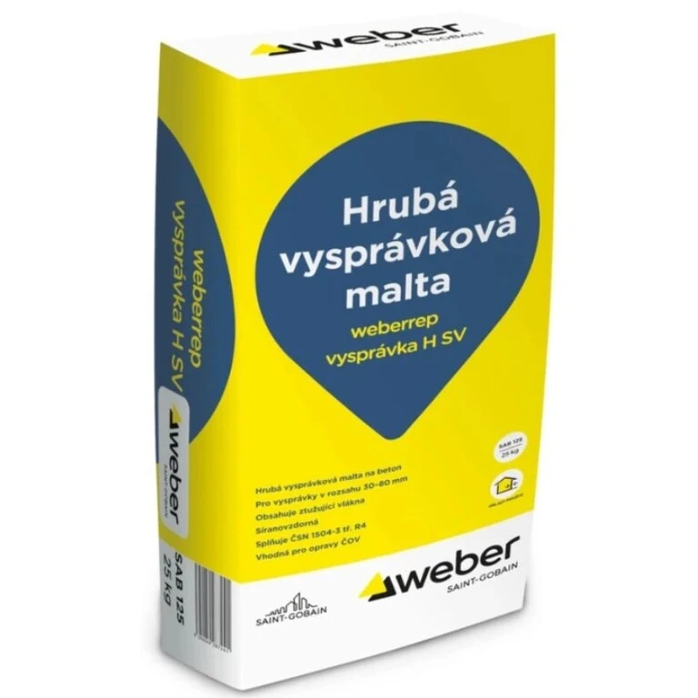 weberrep vysprávka H SV - Opravná malta na betón