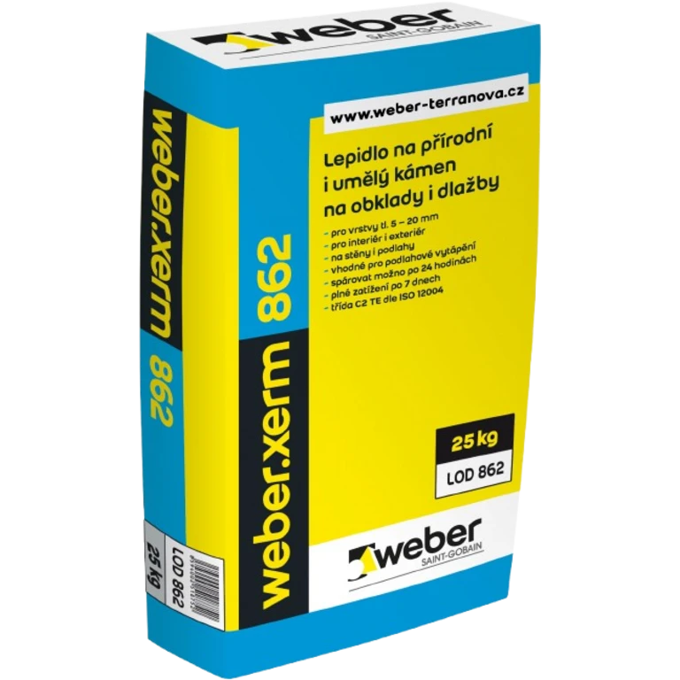 weberxerm 862 - Biele trasové lepidlo