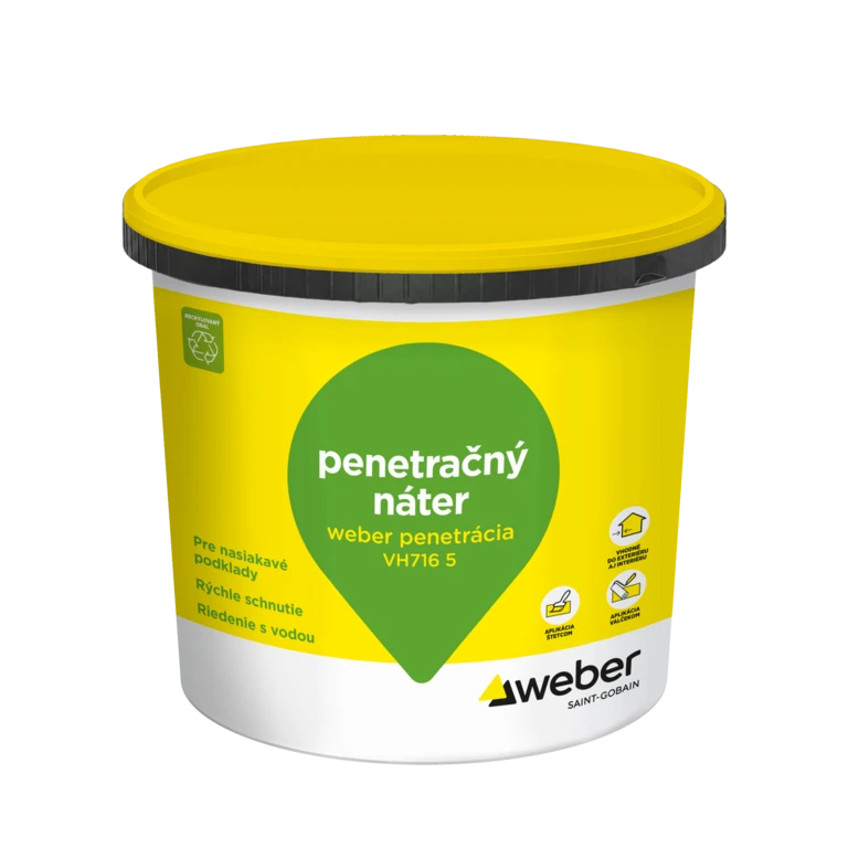 weber penetrácia - Penetračný náter na nasiakavé podklady